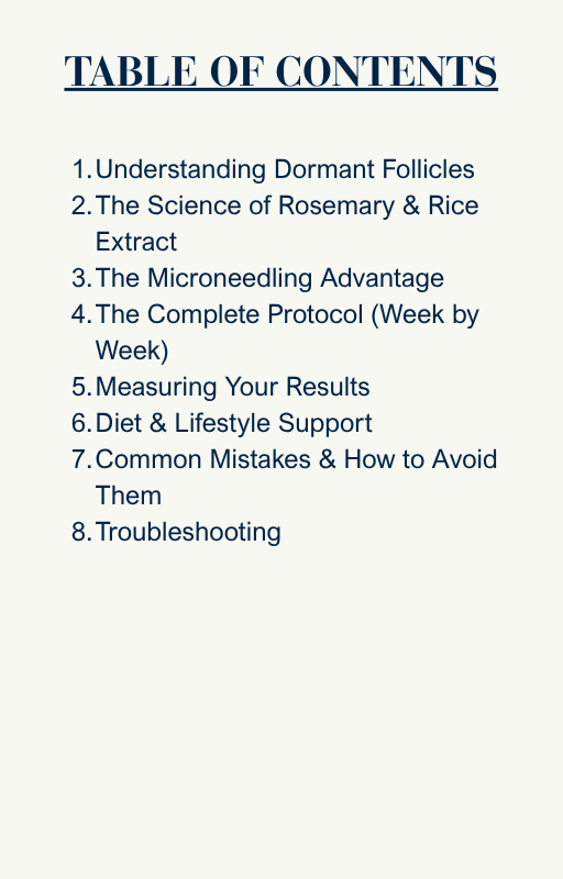 HAIR RECLAMATION: The Complete Guide to Regrowing Hair During Perimenopause