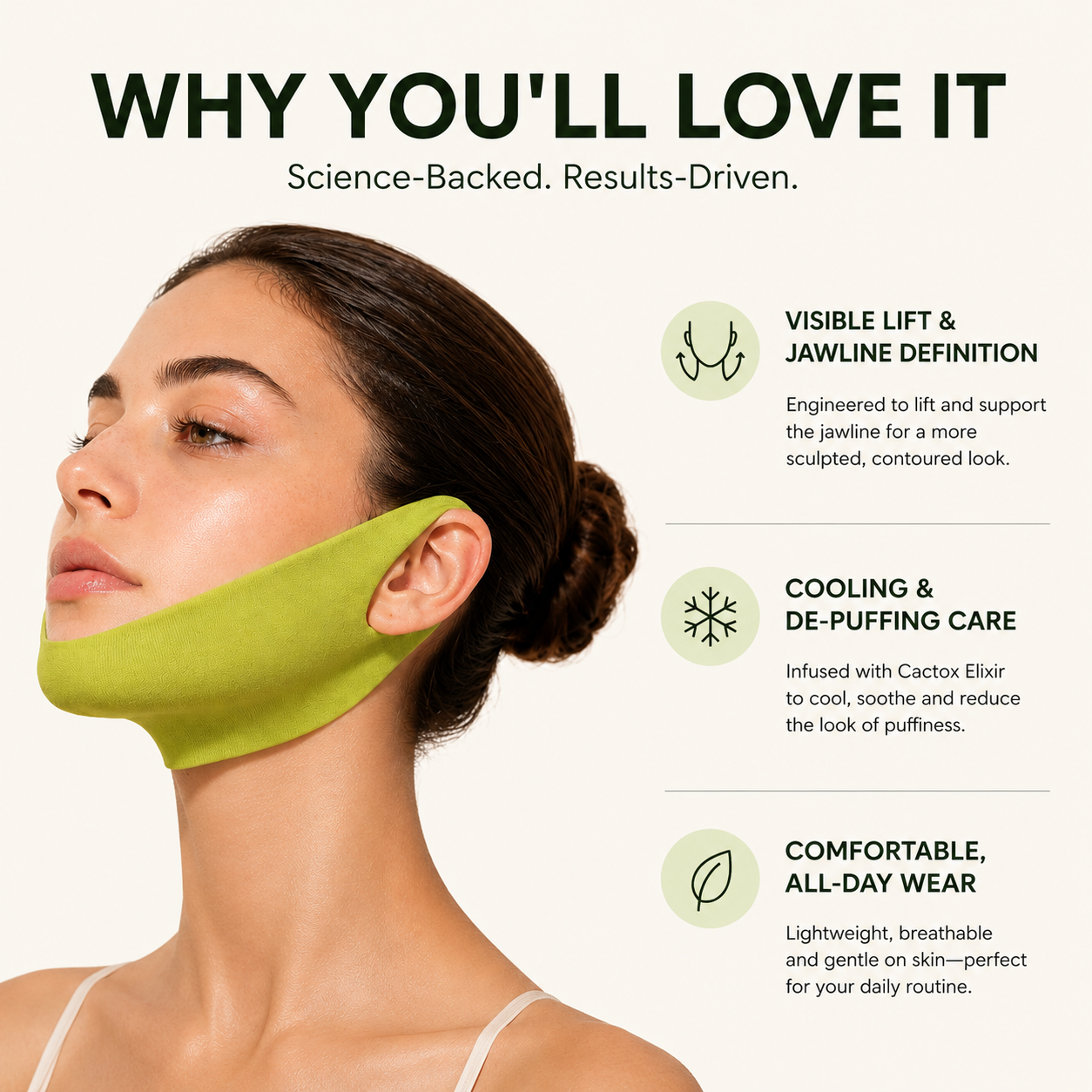 Korean CactoLift V-Band - Cooling & Pore Tightening™